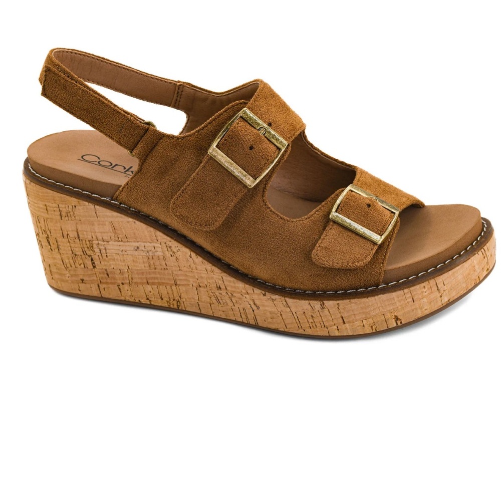 NIB Corkys My 2 Cents adjustable wedge sz9 NWT